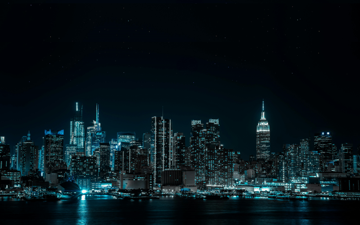 Small Business Big AI cityscape